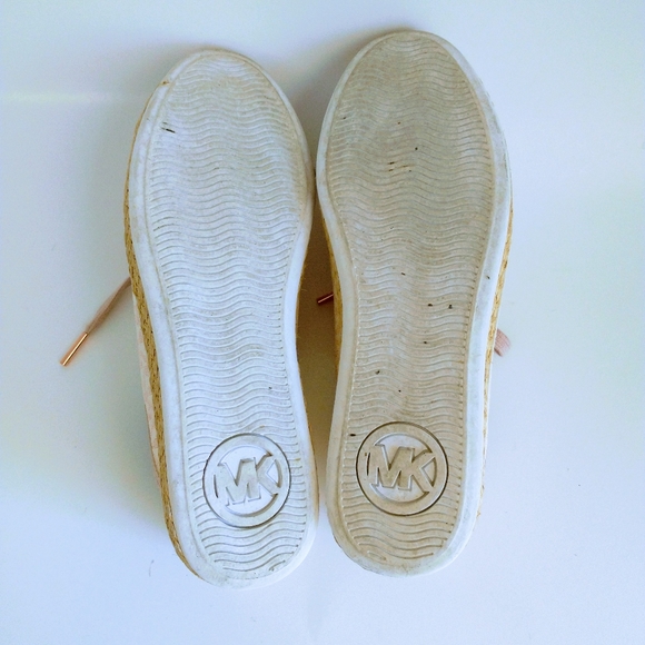 MICHAEL KORS Rose Gold Kristy Slide Sneakers - Picture 13 of 13